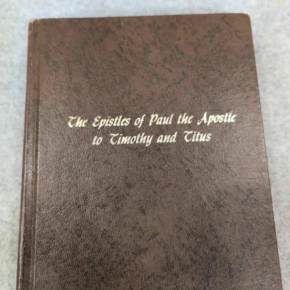 The Epistles of Paul to Timothy and Titus Oliver B Greene Hardcover 1980 VG - Picture 1 of 4